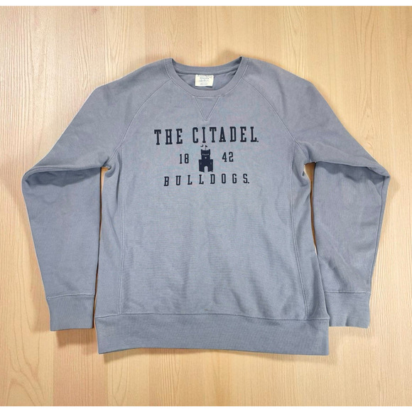 The Citadel Bulldogs Sweatshirt Mens Size M Champion Reverse Weave Crewneck - Picture 1 of 13